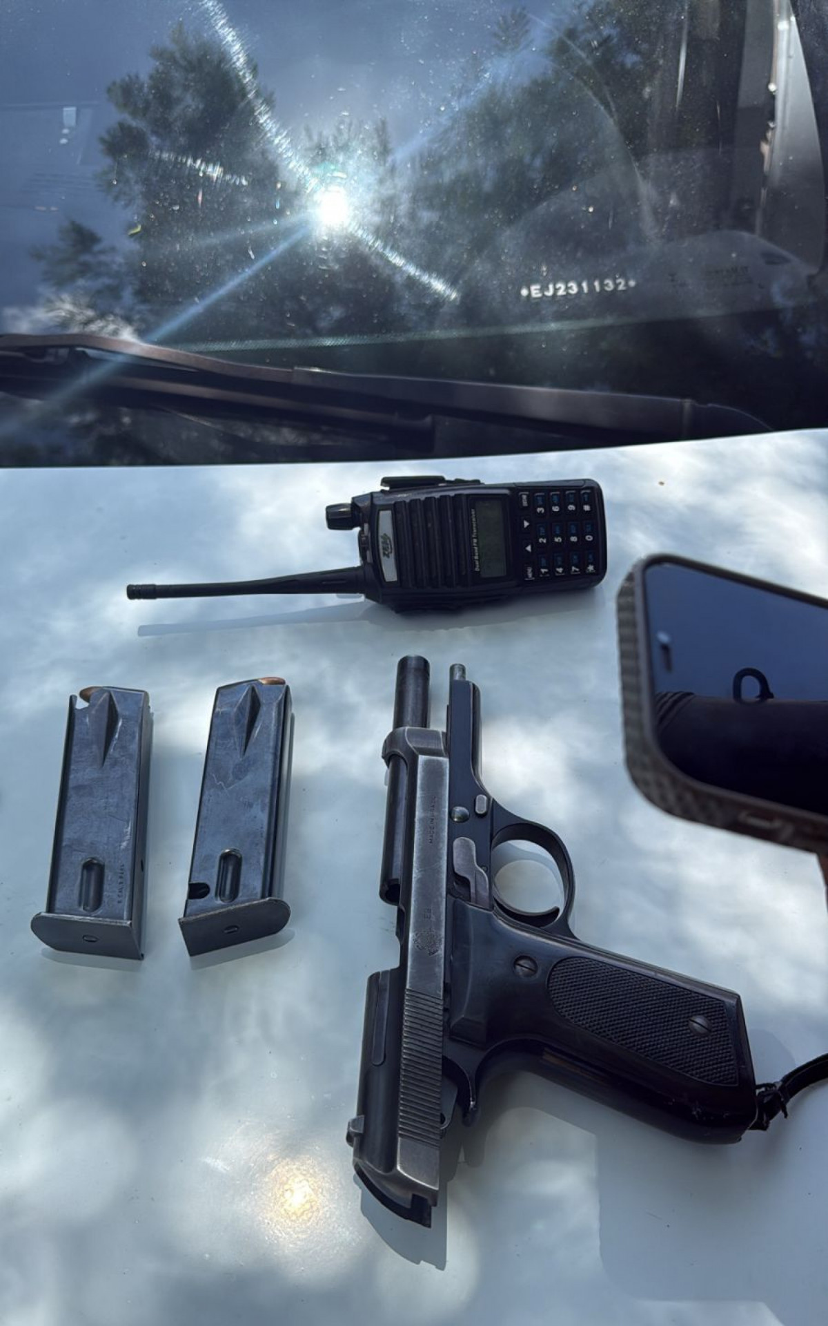 Materiais apreendidos pela PM durante operação em comunidades da Zona Sudoeste - Divulgação/PMERJ