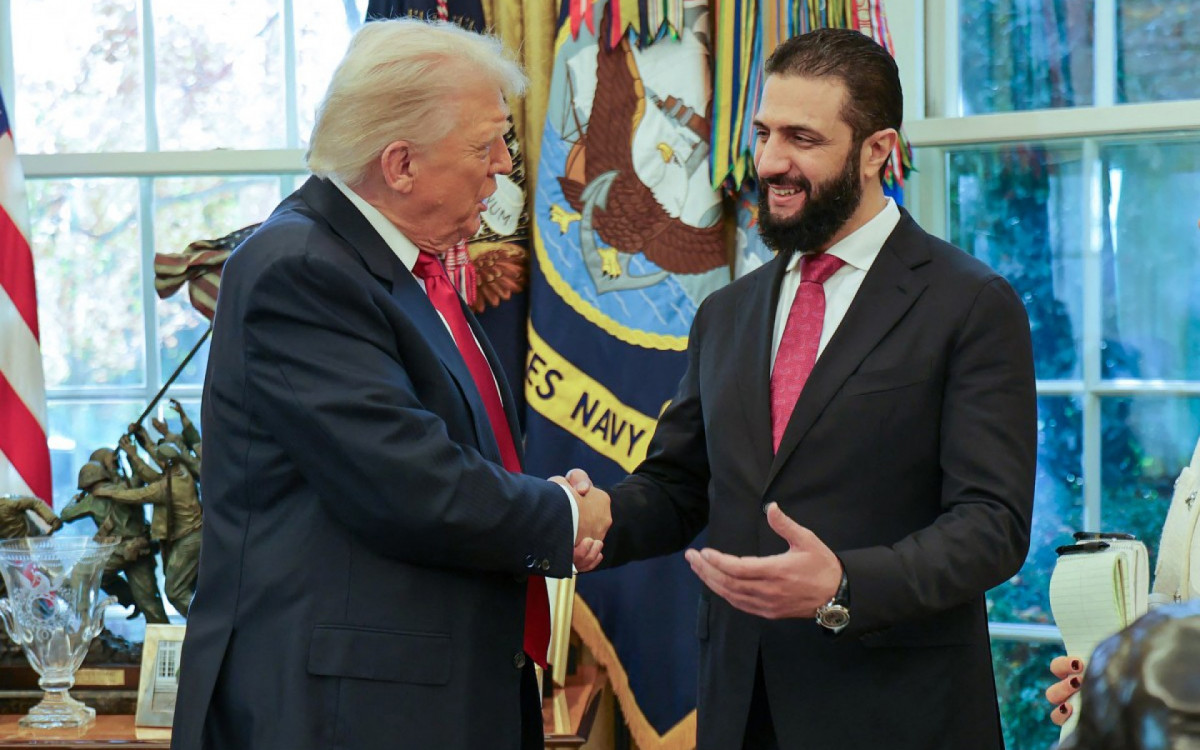 Bomba na Casa Branca: Trump Recebe Presidente Sírio em Encontro Histórico!