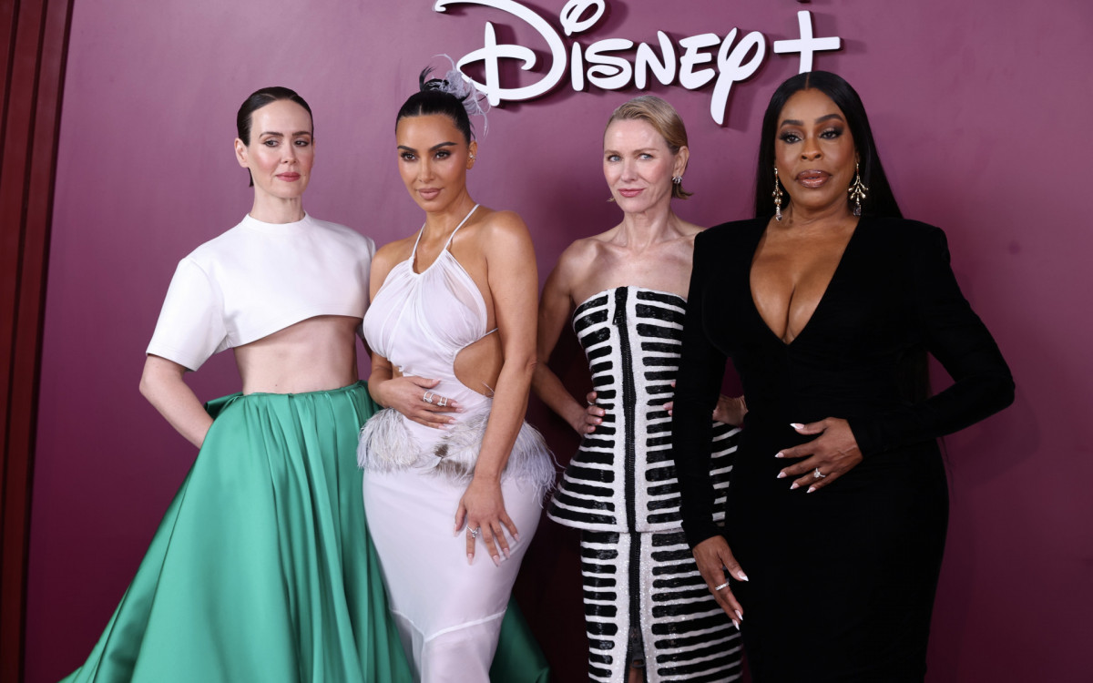 Sarah Paulson, Kim Kardashian, Naomi Watts e Niecy Nash-Betts marcam presença na première da série "Tudo É Justo" - Reprodução/Roberto Filho/Brazil News