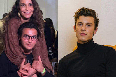 Shawn Mendes surge com filho de Ivete Sangalo após encontro com cantora