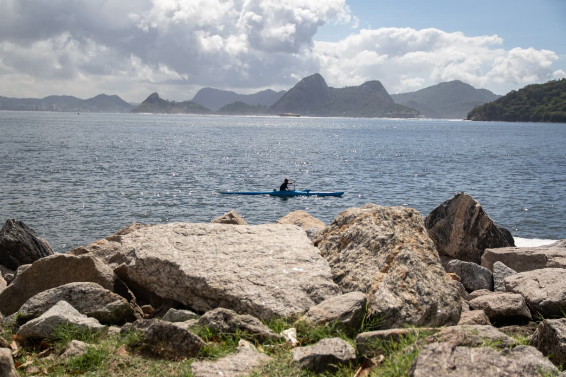 Sol volta a brilhar na cidade do Rio, mas céu ainda apresenta nebulosidade - Érica Martin / Agência O Dia