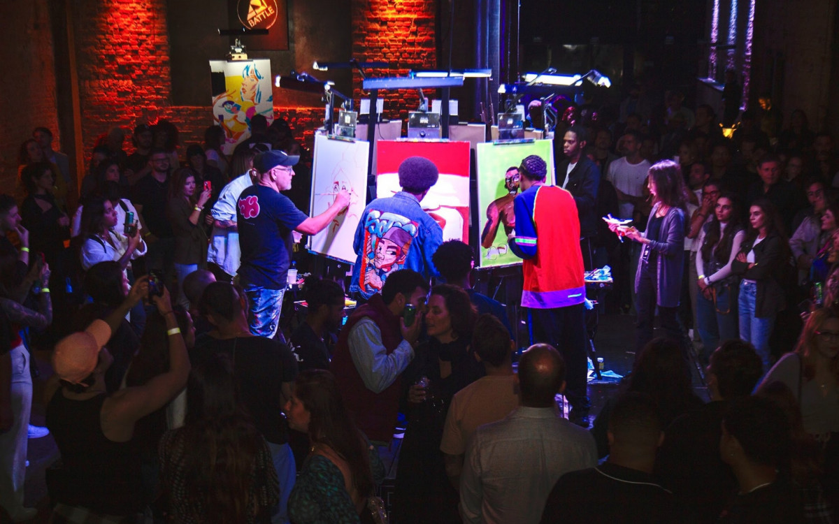 Evento gratuito dará a oportunidade de decorar a casa com uma obra feita ao vivo