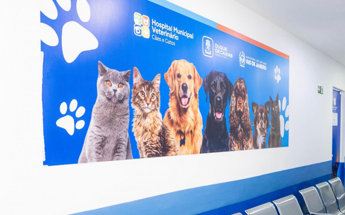 Duque de Caxias entrega novo Hospital Veterin&aacute;rio - Divulga&ccedil;&atilde;o