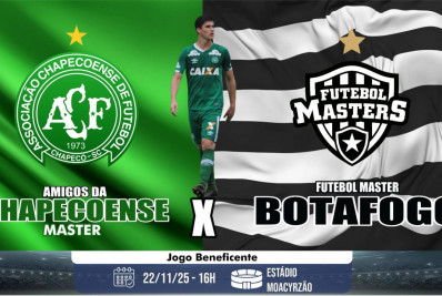 Bola, memória e solidariedade: Macaé recebe jogo beneficente em homenagem à Chapecoense