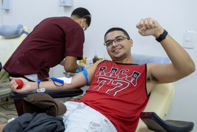 Hemonúcleo bate recorde de doações em um dia com a Torcida Organizada Raça Rubro-Negra