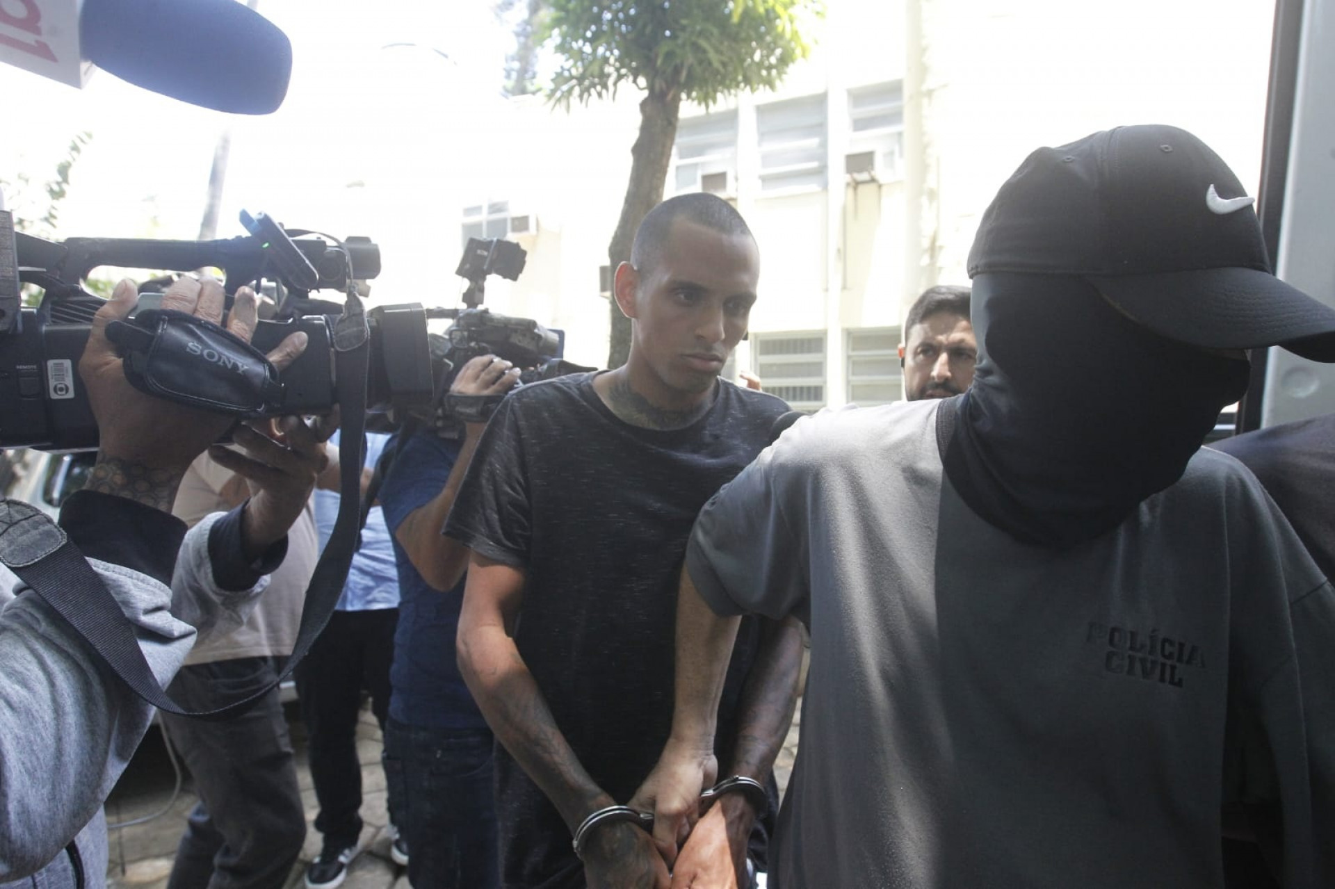 Davi de Souza foi preso por agentes da DHC na tarde desta segunda (10) - Reginaldo Pimenta/Agência O Dia