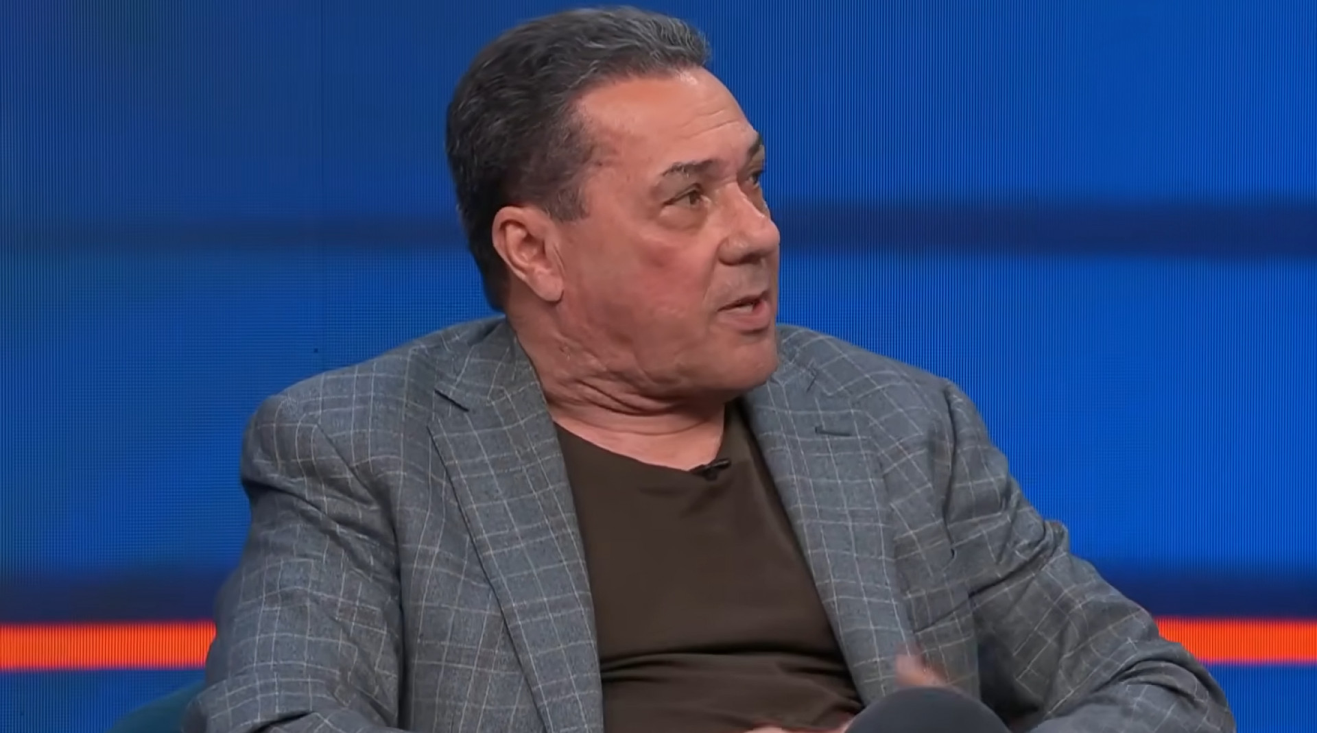 Luxemburgo no programa 'Galvão e Amigos' desta segunda-feira (10) - Reprodução / Band