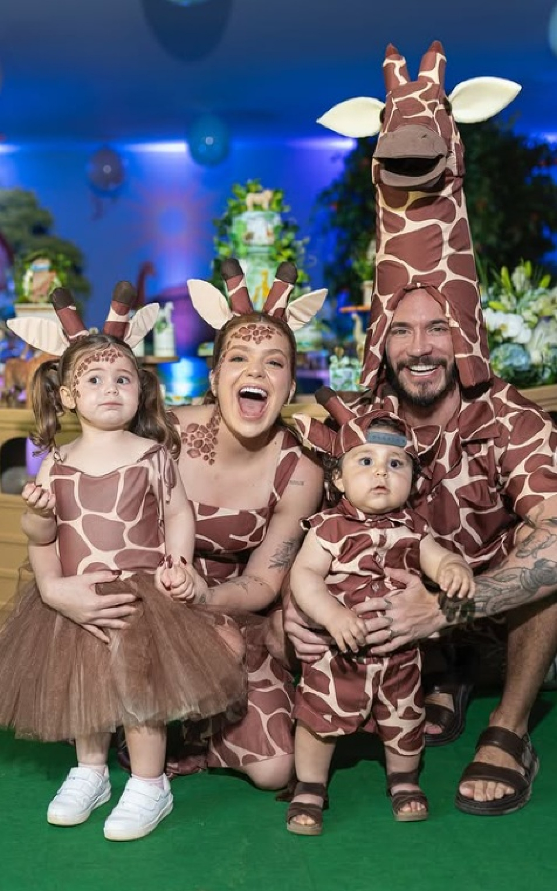 Eliezer, Viih Tube, Ravi e Lua - Reprodução / Instagram