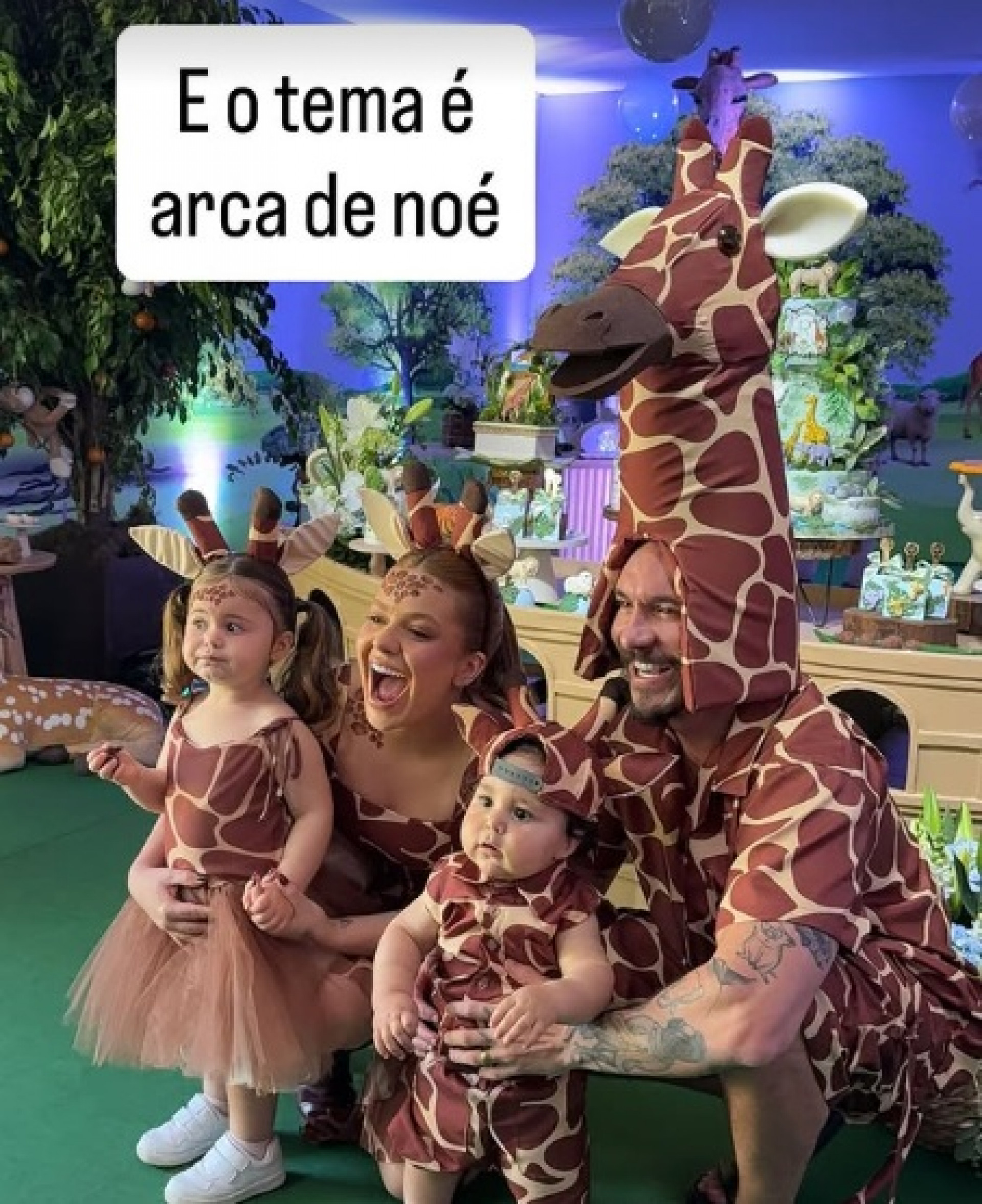 Eliezer, Viih Tube, Ravi e Lua - Reprodução / Instagram