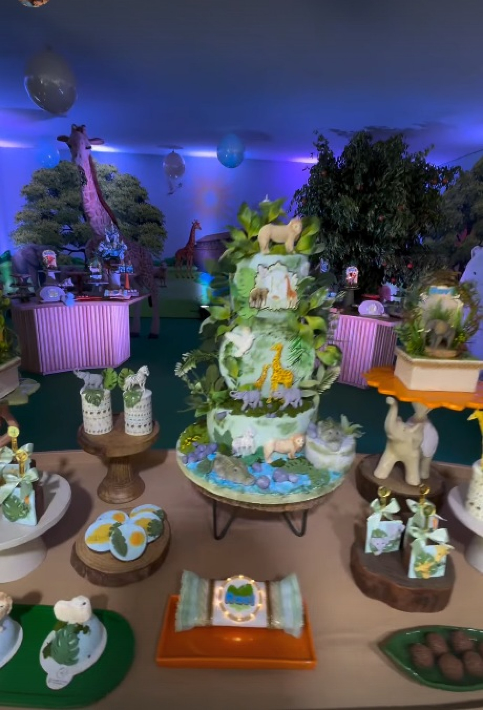 Decoração da festa do Ravi - Reprodução / Instagram
