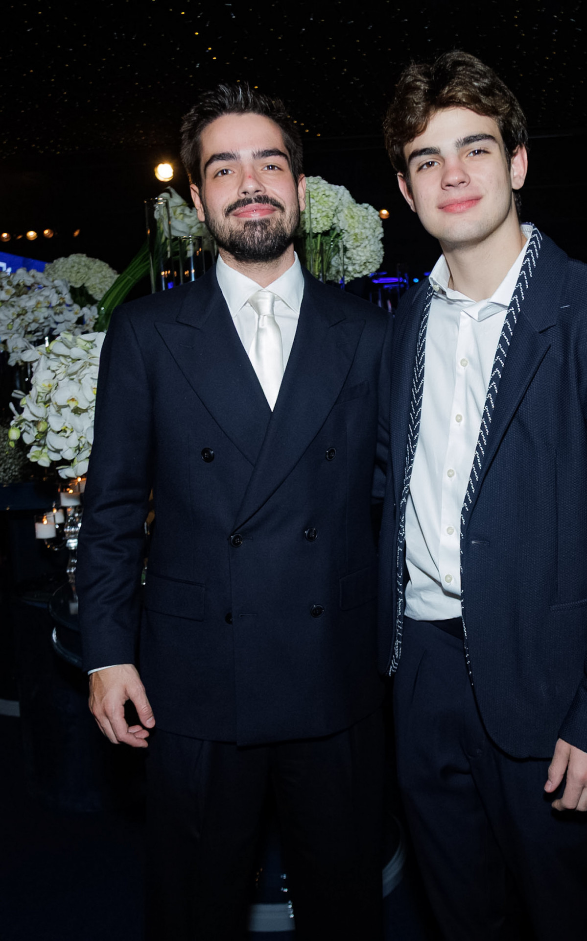 João e Rodrigo, filhos de Fausto Silva 