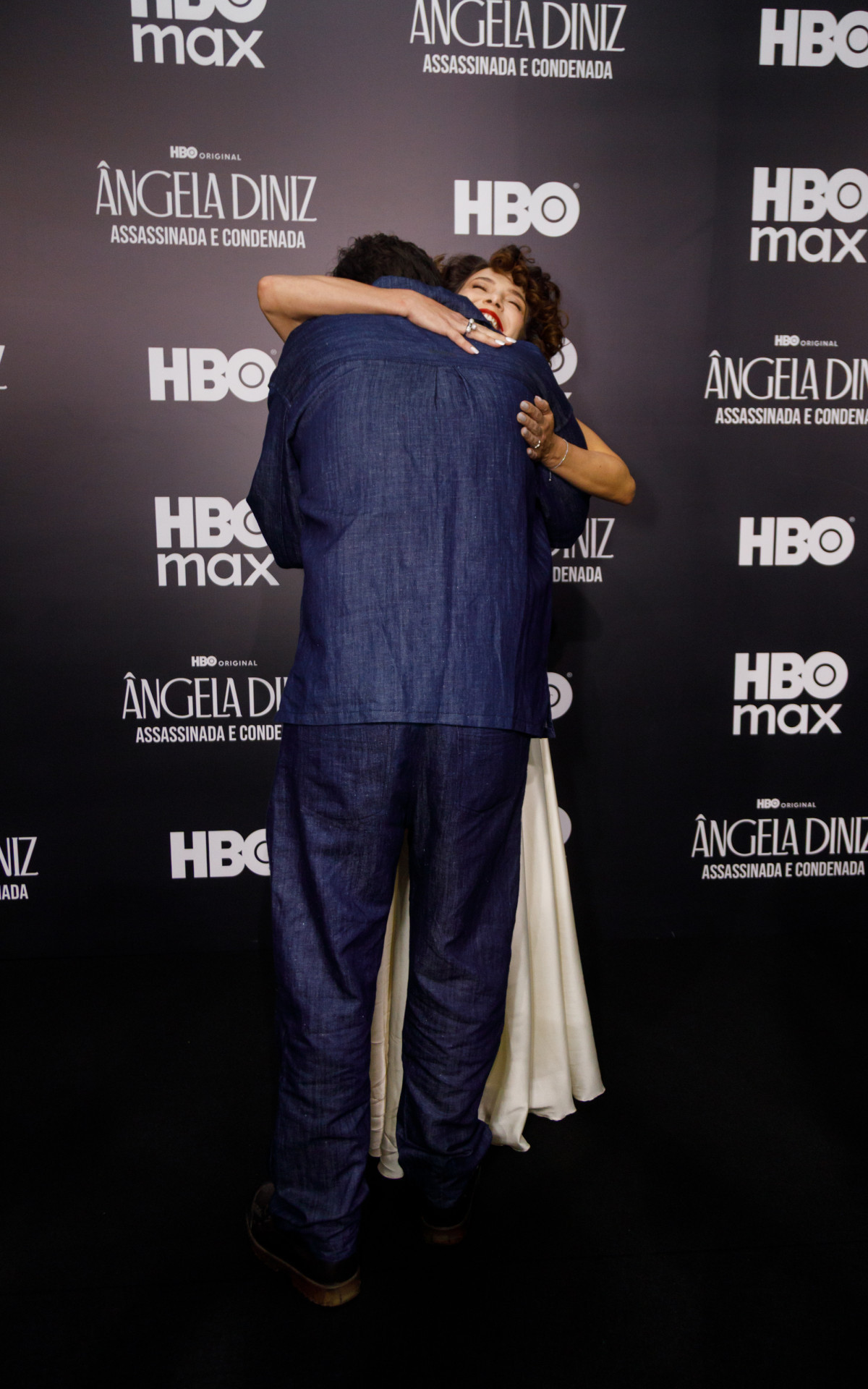 Marjorie Estiano e Emilio Dantas em em pré-estreia de \'Ângela Diniz: Assassinada e Condenada\'