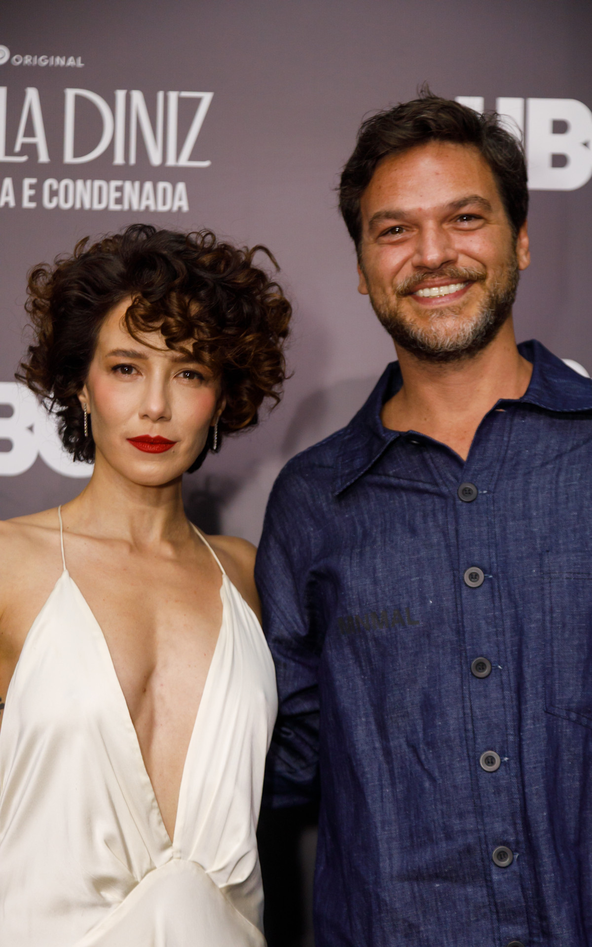 Marjorie Estiano e Emilio Dantas em em pré-estreia de \'Ângela Diniz: Assassinada e Condenada\'