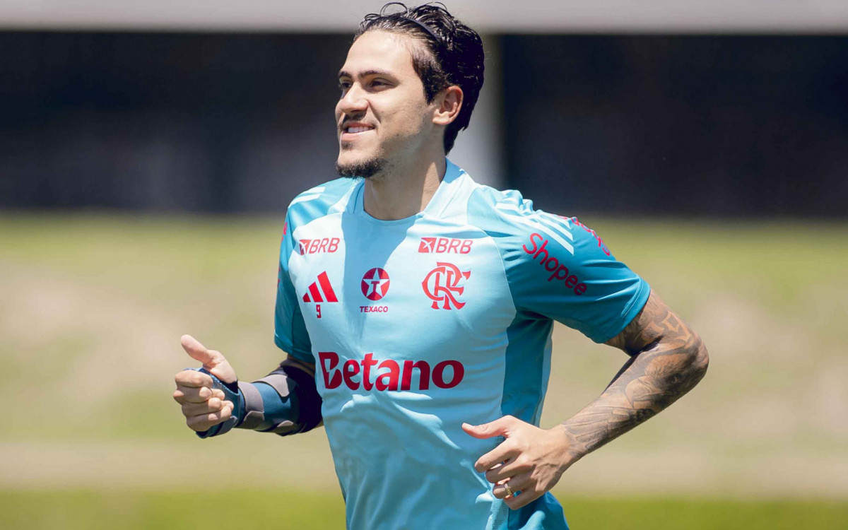 Flamengo projeta retorno de Pedro contra o Bragantino