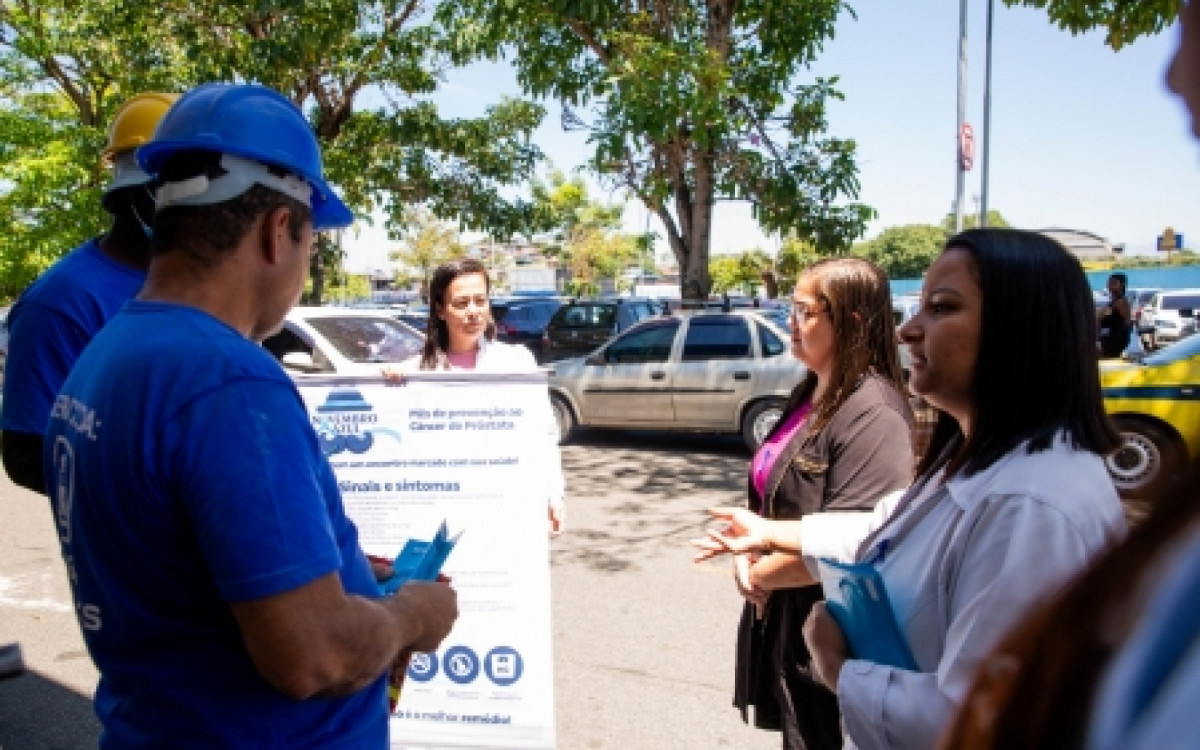 Prefeitura de Caxias inicia a&ccedil;&otilde;es da campanha Novembro Azul - Divulga&ccedil;&atilde;o