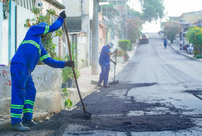 Rua Pires do Rio é asfaltada e leva mais infraestrutura e mobilidade para Éden