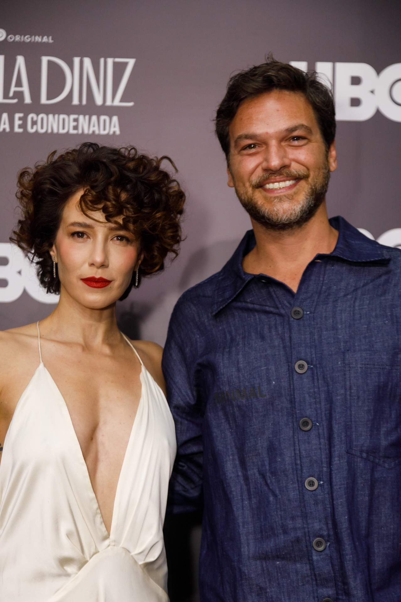 Marjorie Estiano e Emilio Dantas em pré-estreia de 'Ângela Diniz: Assassinada e Condenada' - Reprodução/Patrícia Devoraes/Brazil News