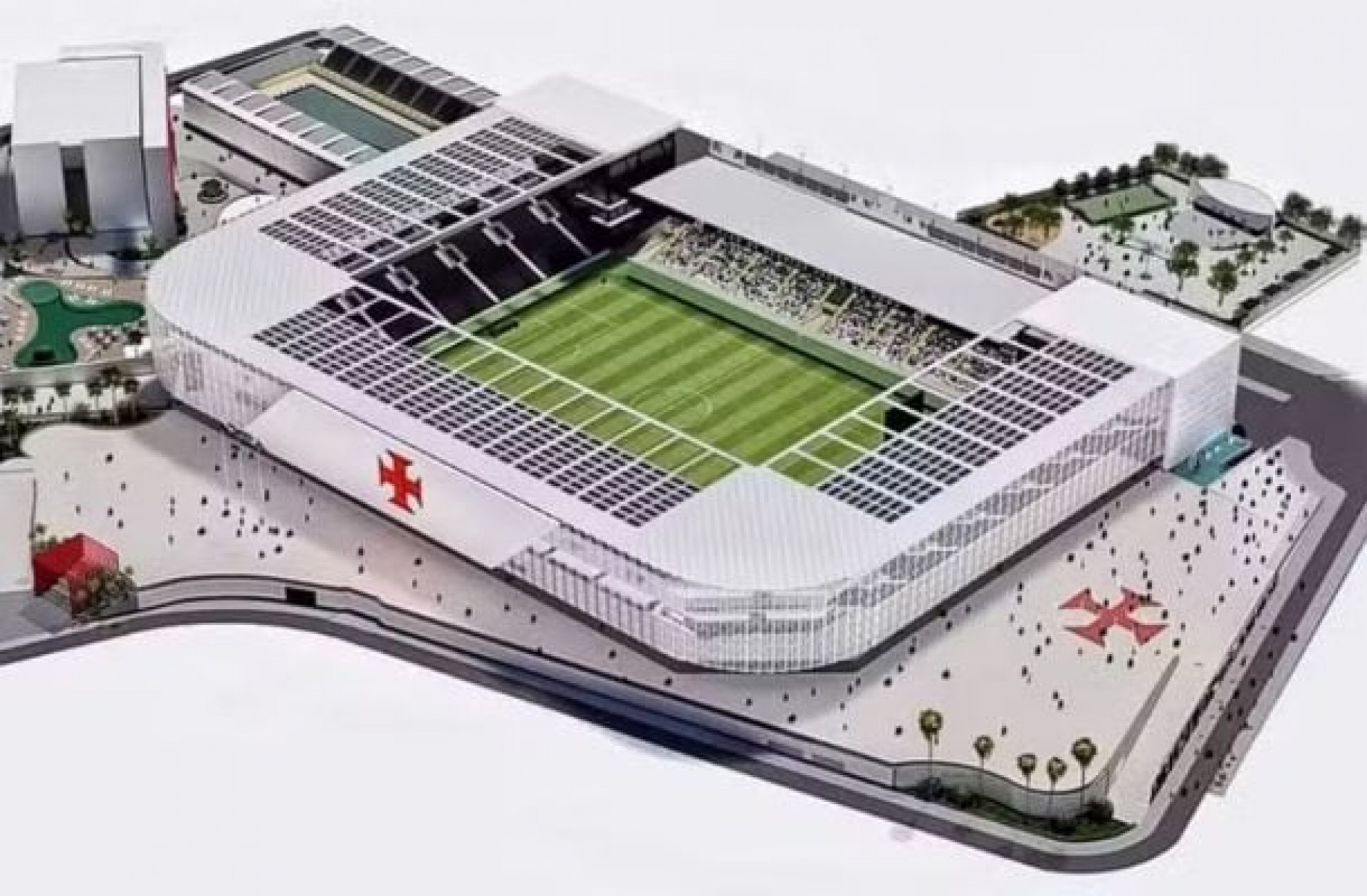 Vasco espera compra de terreno para venda de potencial construtivo de São Januário; entenda