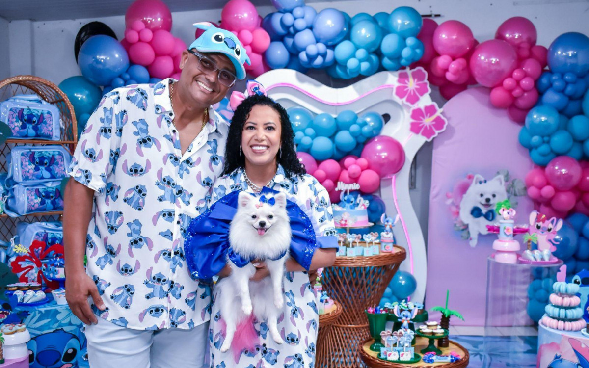 Festa de aniversário de 2 anos da Minnie, uma simpática Spitz Alemã