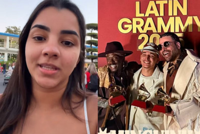 Ary Mirelle relata imprevisto com o filho durante premiação de João Gomes no Grammy Latino