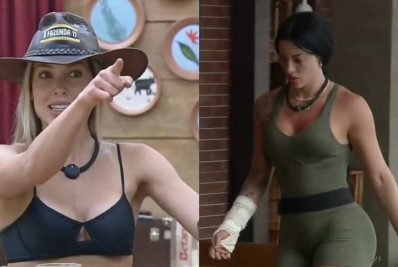 A Fazenda 17: Rayane Figliuzzi surge com braço enfaixado após discussão com Saory; equipe se pronuncia