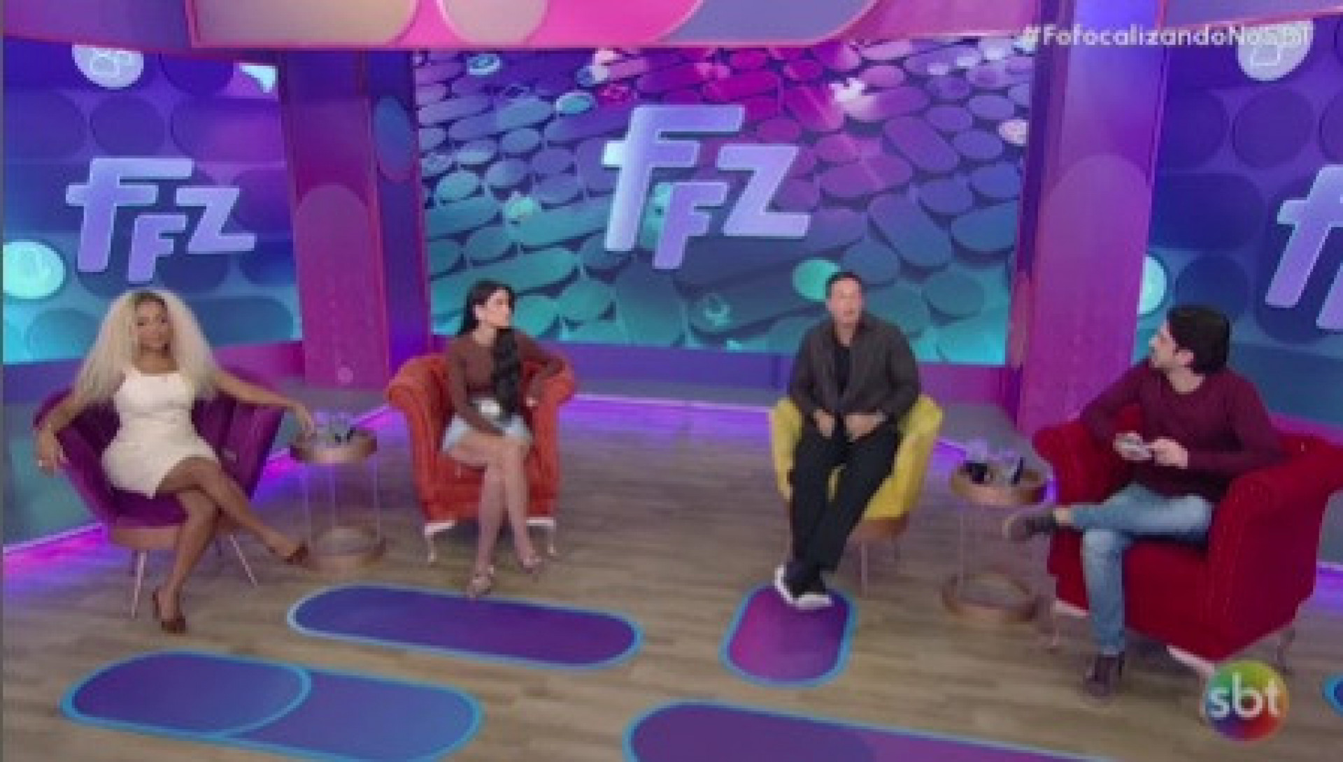 Elenco do programa do SBT 'Fofocalizando' - Reprodução / Instagram