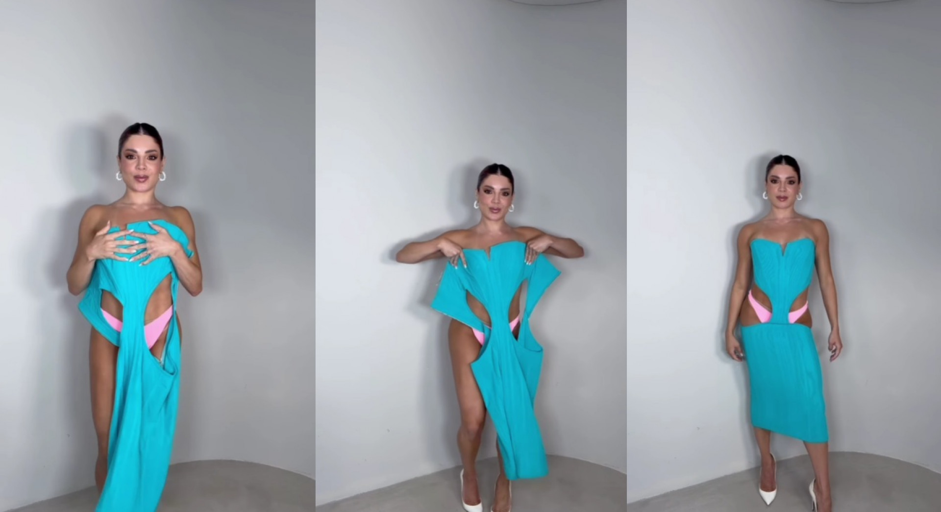 O vestido diferentão de Gkay - Reprodução / Instagram