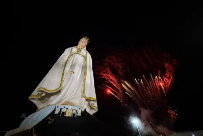 Vídeo! Ceará inaugura estátua de Nossa Senhora de Fátima mais alta que o Cristo Redentor