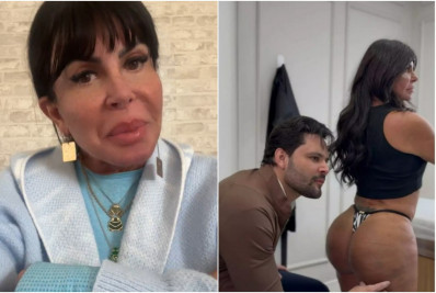 Gretchen se irrita com críticas por produto usado em harmonização: 'A bunda é minha'