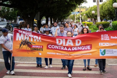 Mobilização contra Aedes aegypti tem caminhada focada em ação conjunta