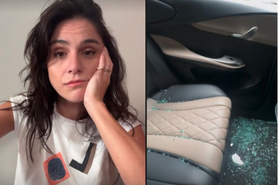 Namorada de Fábio Porchat, Priscila Castello Branco sofre tentativa de assalto: 'Machuquei meu braço'