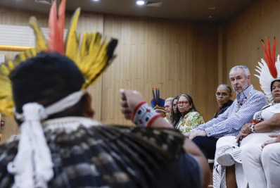 Após protesto, indígenas Munduruku são recebidos por presidente da COP