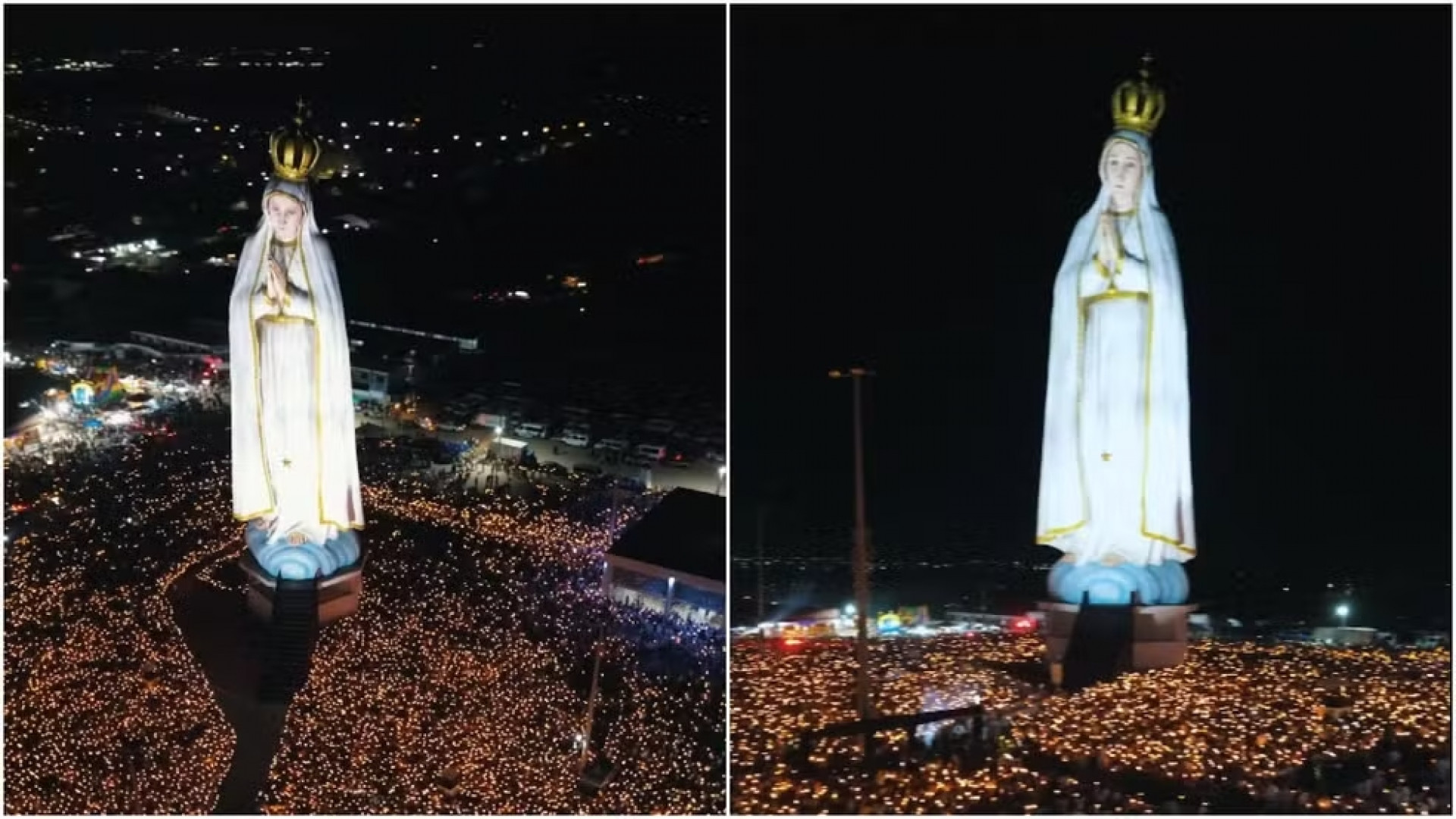 Imagem &eacute; maior que o Cristo Redentor, que possui 38 metros - Divulga&ccedil;&atilde;o