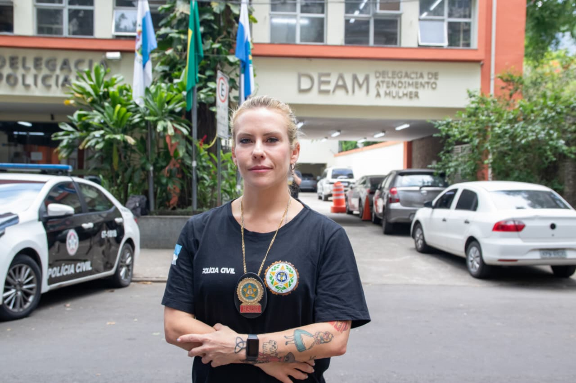 Delegada Juliana Montes iniciu investigações após receber denúncia sobre o argentino - Érica Martin/Agência O Dia