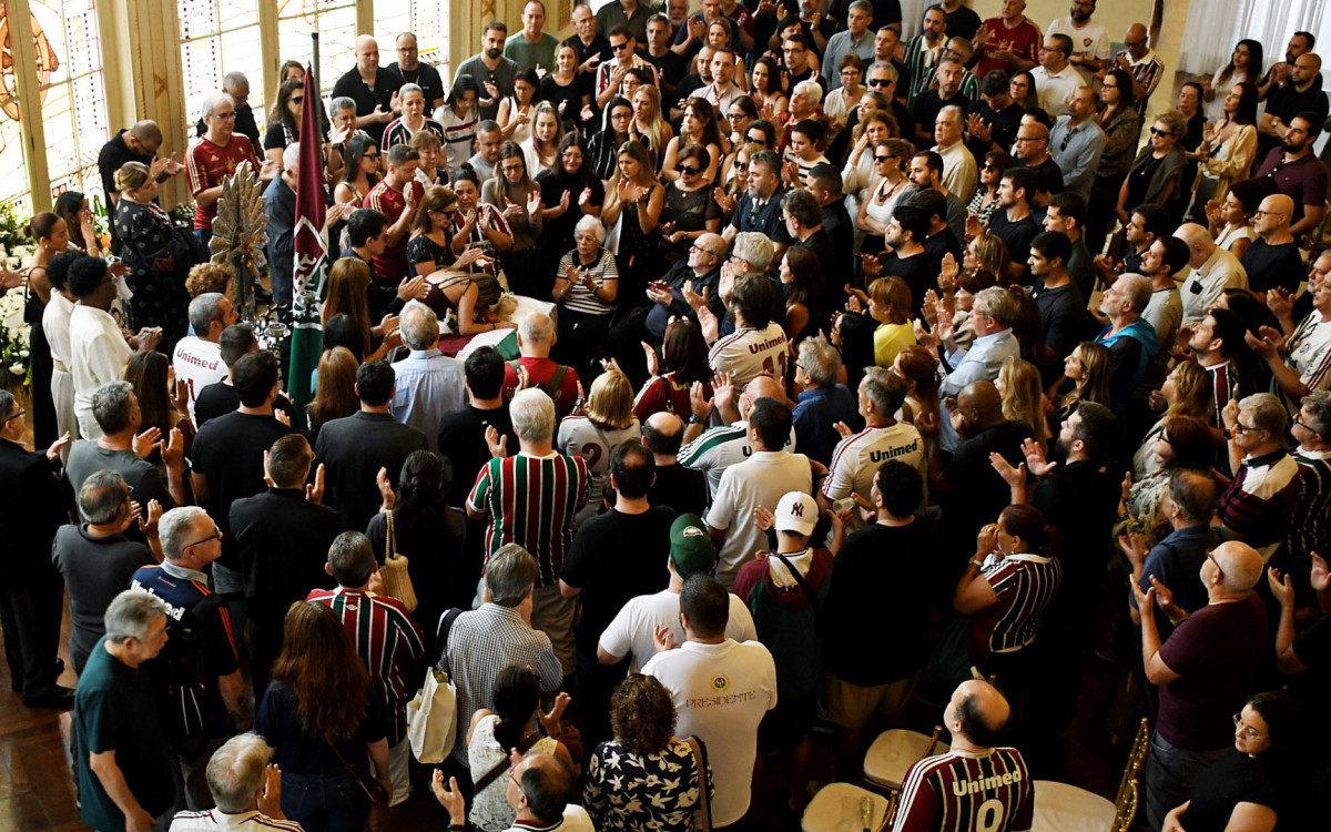 Despedida de Celso Barros no Salão Nobre das Larajeiras