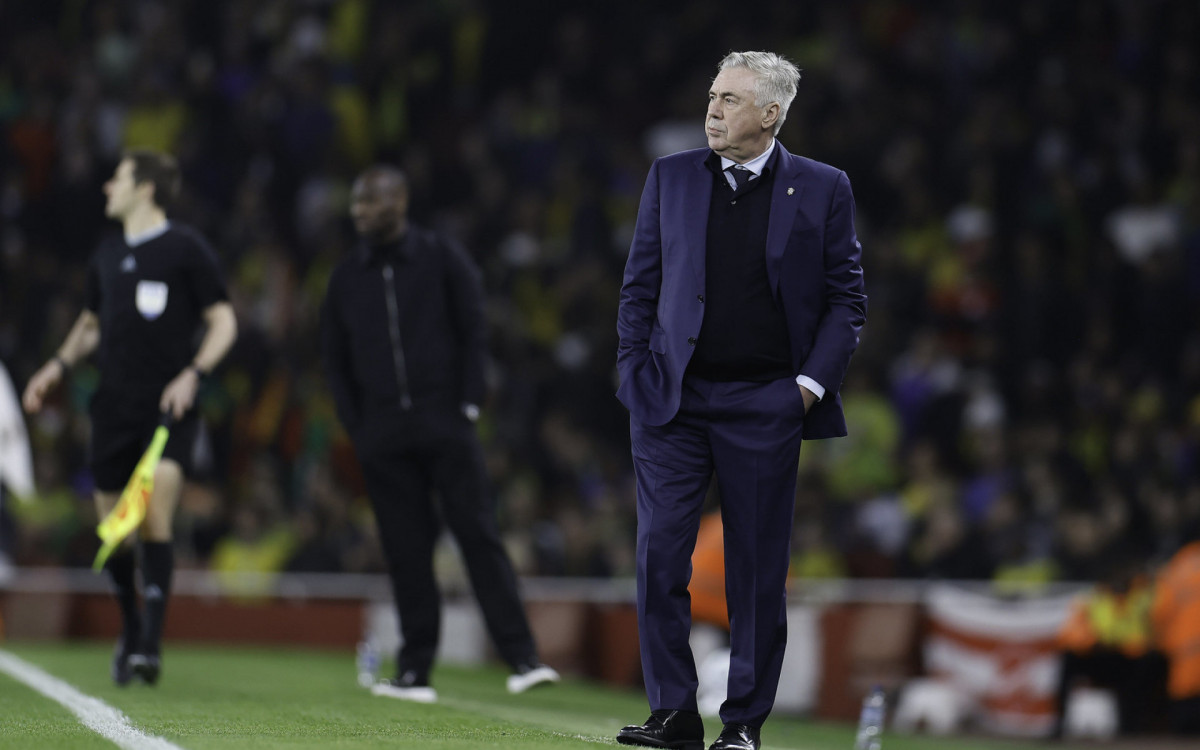 Carlo Ancelotti é o técnico da seleção brasileira