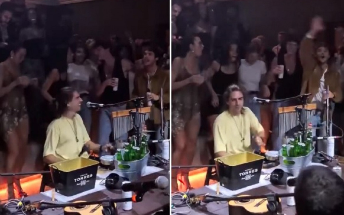 Dua Lipa samba ao lado de Bruna Marquezine e Shawn Mendes