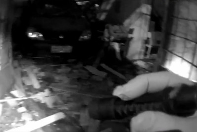 SP: Imagens de câmeras policiais mostram destruição em casa que explodiu