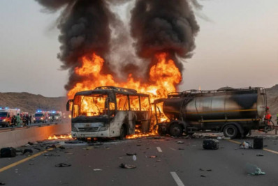 Vídeo: Acidente de ônibus deixa 45 peregrinos mortos na Arábia Saudita