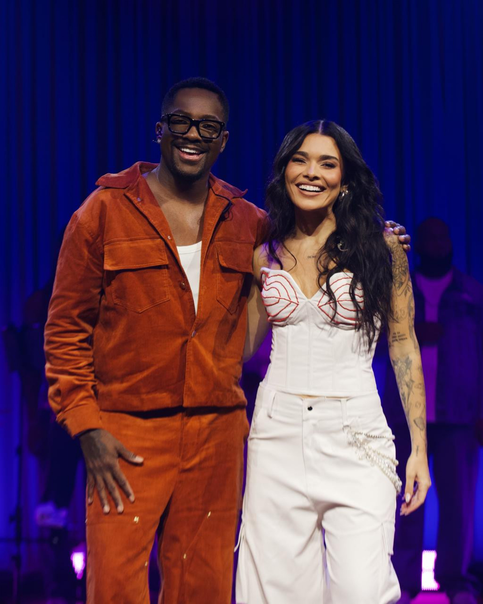 Mumuzinho comenta parceria com Lary na m&uacute;sica 'Terminei Gostando': 'Ela tem um hit nas m&atilde;os' - Divulga&ccedil;&atilde;o / Steff&nbsp;Lima