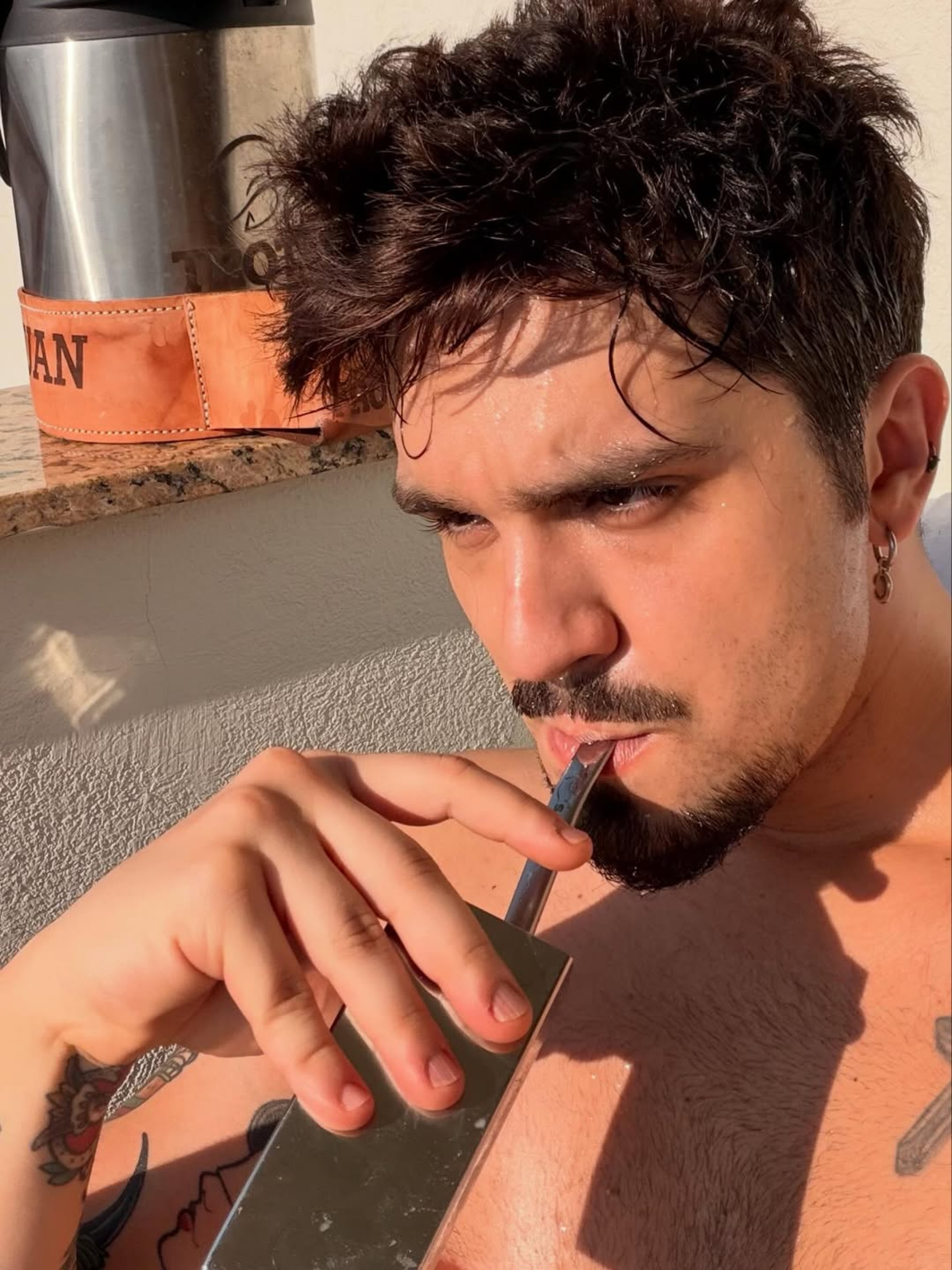 Luan Santana posa sem camisa - Reprodução / Instagram