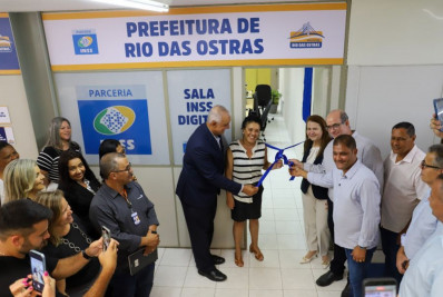 Rio das Ostras ganha Sala INSS Digital e população volta a ter atendimento perto de casa
