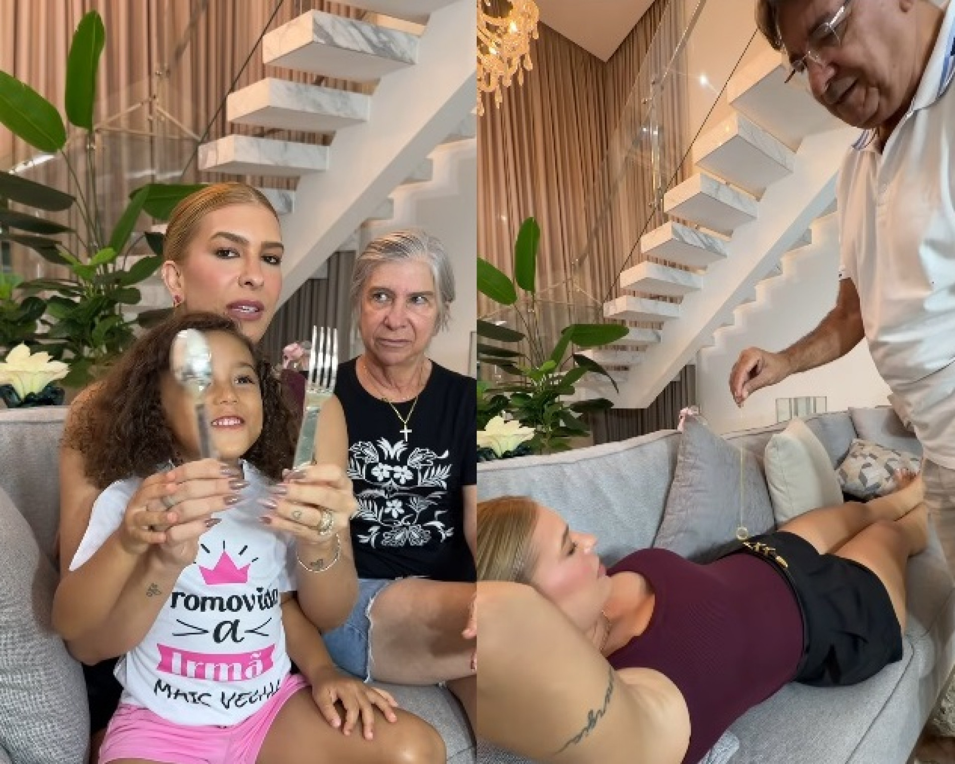 Lore Improta mostrou resultados de simpatias para descobrir sexo do bebê - Reprodução/Instagram 