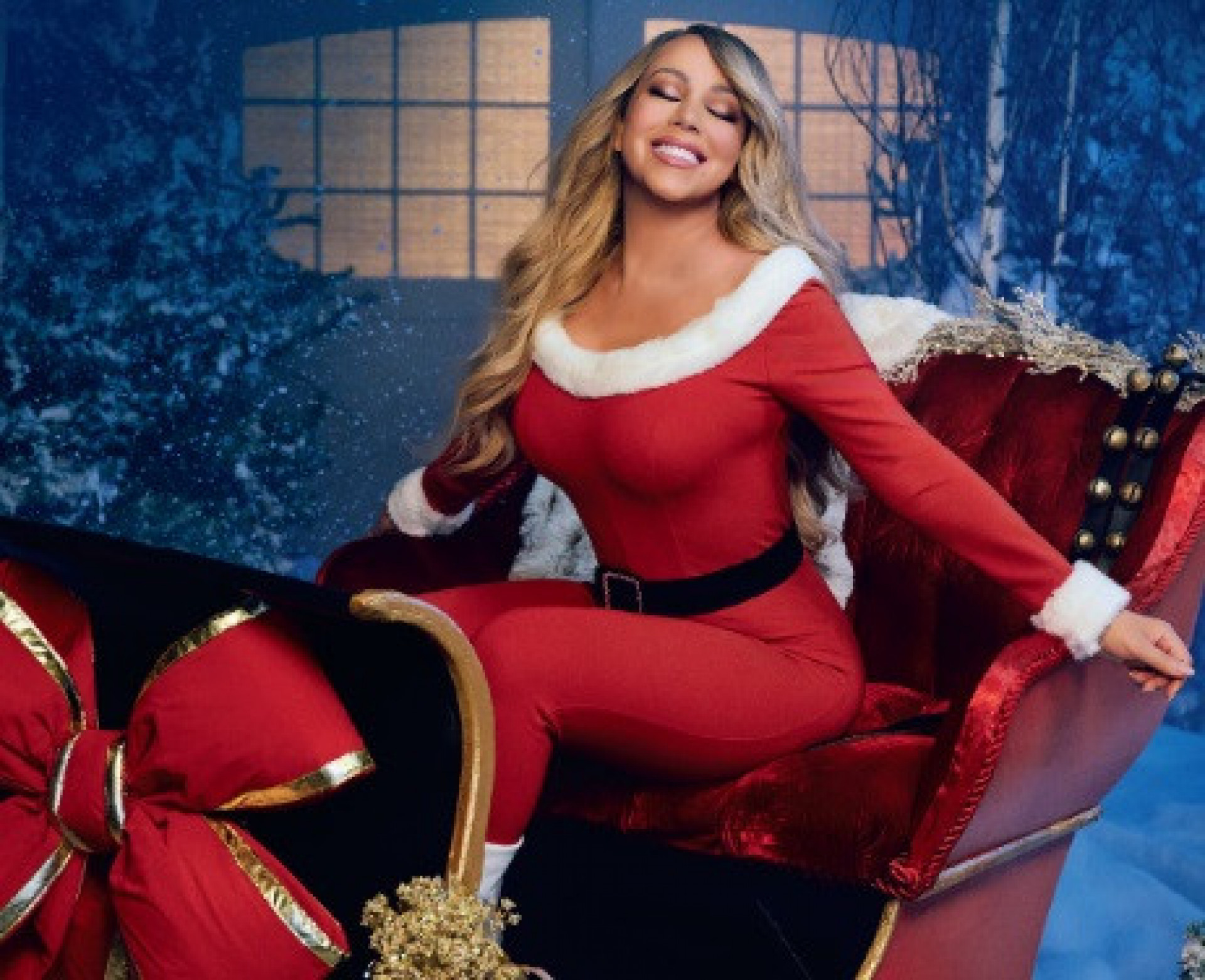 Mariah Carey é a voz do clássico 'All I Want For Christmas Is You'
 - Reprodução/Instagram 