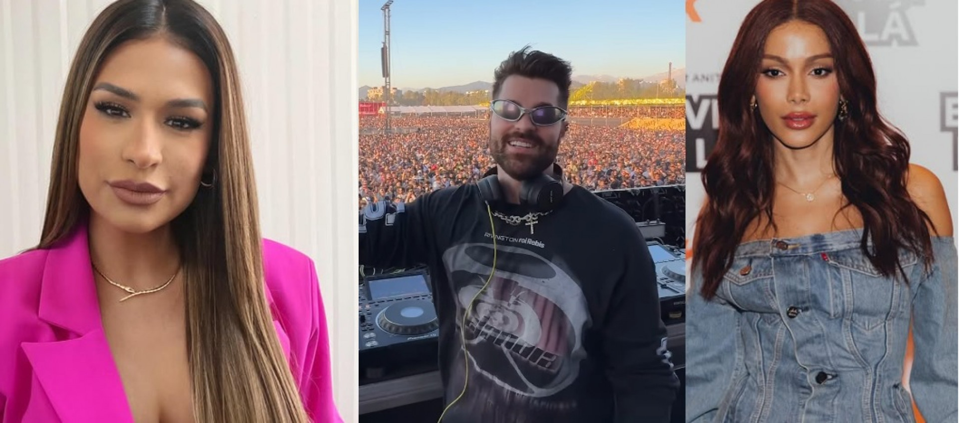 Algumas atrações do Planeta Atlântida 2026: Simone Mendes, Anitta e Alok - Reprodução / Instagram