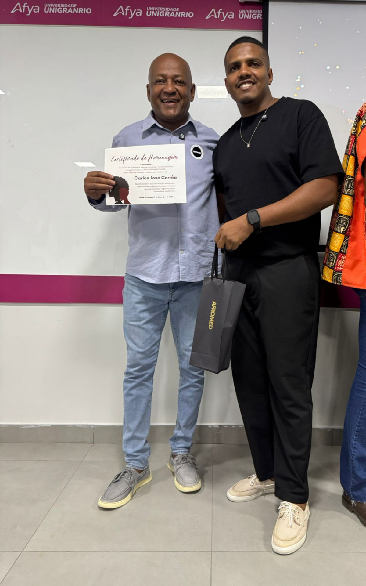 Unigranrio Duque de Caxias lan&ccedil;a projeto Afromed - Divulga&ccedil;&atilde;o