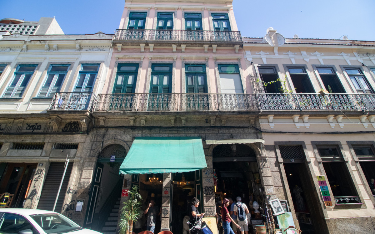 Rua do Senado, localizada no centro do Rio de Janeiro, foi eleita a mais 'cool' do mundo em 2025. - Érica Martin/Agência O Dia 