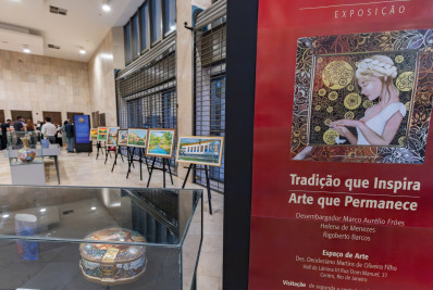 Grátis! Museu da Justiça abre exposição de quadros e peças de porcelana