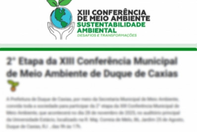 Caxias realiza 1ª etapa da XII Conferência de Meio Ambiente