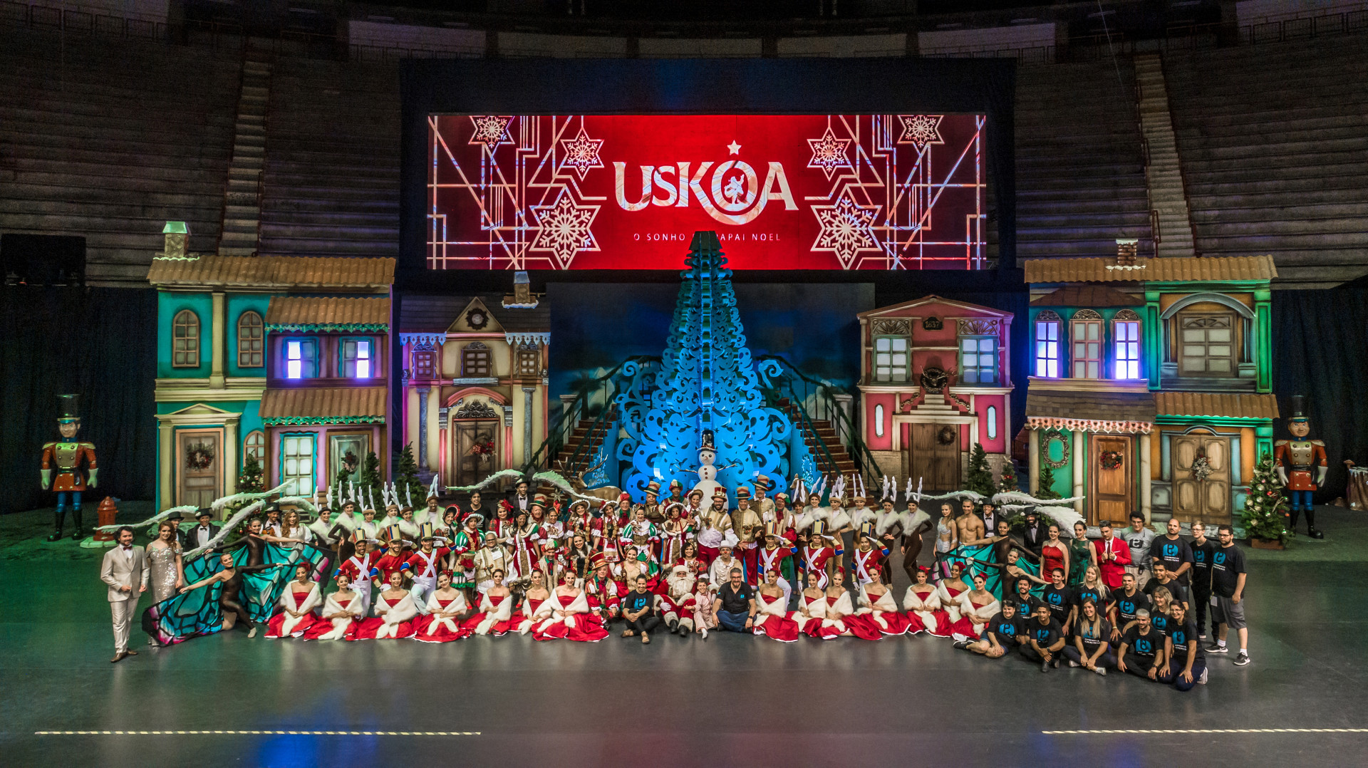 Espet&aacute;culo 'Uskoa - O Sonho do Papai Noel' estreia no Rio com apresenta&ccedil;&otilde;es na Farmasi Arena - Divulga&ccedil;&atilde;o / Sergio Azevedo